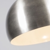 Moderne ronde hanglamp staal - globe