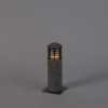 Moderne staande buitenlamp graniet 40 cm - happy