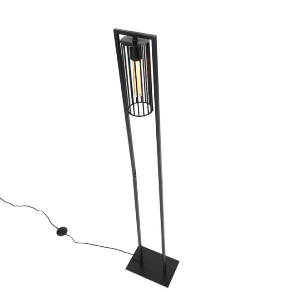 Moderne vloerlamp zwart - balenco wazo