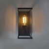 Moderne wandlamp donkergrijs ip54 - zaandam