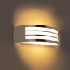 Moderne wandlamp staal rvs ip44 - sapphire deluxe