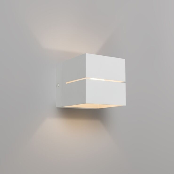 Moderne wandlamp wit 9