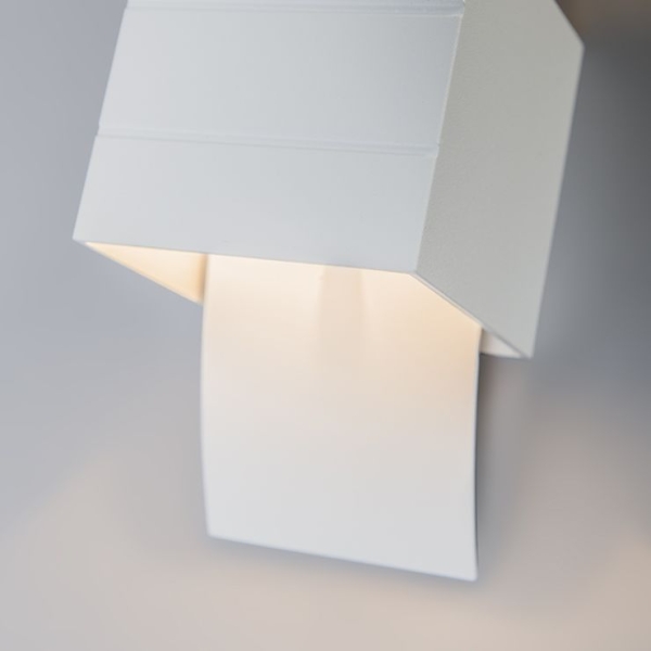 Moderne wandlamp wit - amy