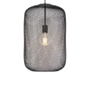 Moderne zwarte hanglamp - bliss mesh