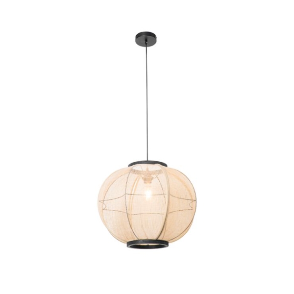 Oosterse hanglamp bruin 48 cm - rob