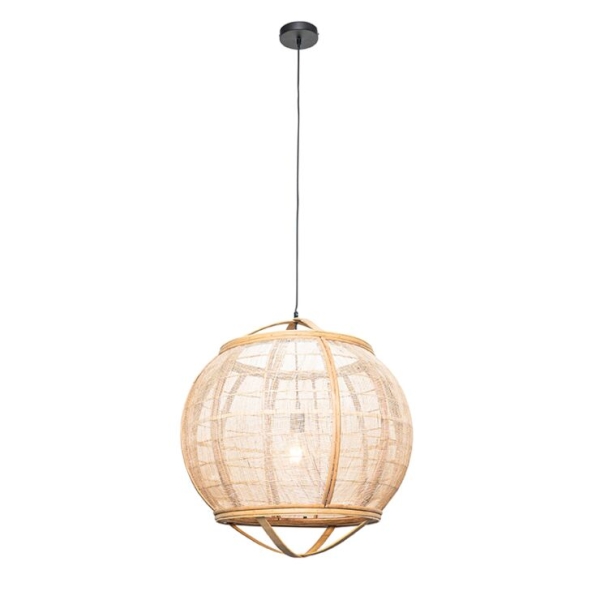 Oosterse hanglamp bruin 58 cm - pascal