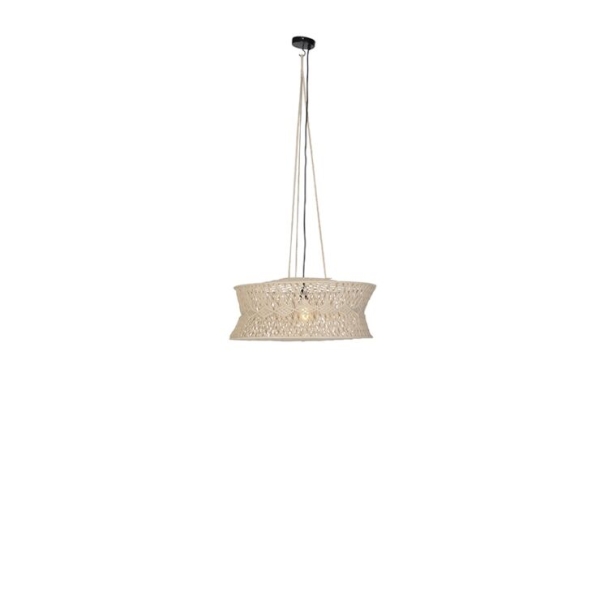 Oosterse hanglamp macramé 70 cm - leonard