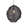 Oosterse hanglamp zwart - nidum gran