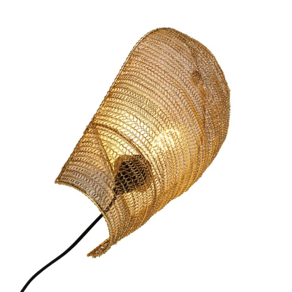 Oosterse wandlamp goud 45 cm - nidum