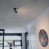 Plafond- en wandspot roestbruin draai- en kantelbaar - coney 1