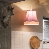 Retro hanglamp roze 45 cm - granny