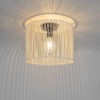 Scandinavische plafondlamp bamboe - natasja