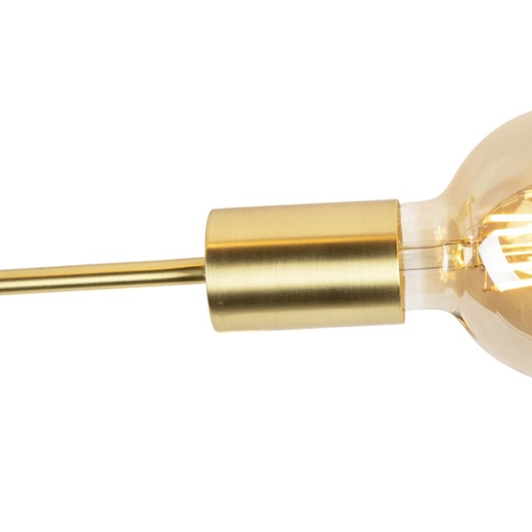 Smart art deco plafondlamp goud incl. 6 wifi g95 - sydney bondi