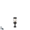 Smart design buitenlamp zwart 40 cm incl. wifi ST64 - Schiedam