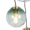 Smart hanglamp messing 7-lichts incl. Wifi st64 - pallon