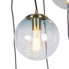 Smart hanglamp messing 7-lichts incl. Wifi st64 - pallon