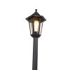 Smart lantaarn zwart 122 cm incl. Wifi st64 - new haven