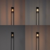 Smart moderne vloerlamp zwart incl. Wifi st64 - balenco wazo