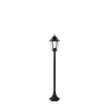 Smart staande buitenlamp zwart 125 cm incl. Wifi ST64 - New Orleans