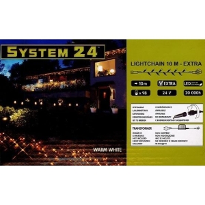 System-24 koppelbare verlichting 98 lamps warm wit