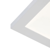 Vierkante plafondlamp wit led met afstandsbediening - orch