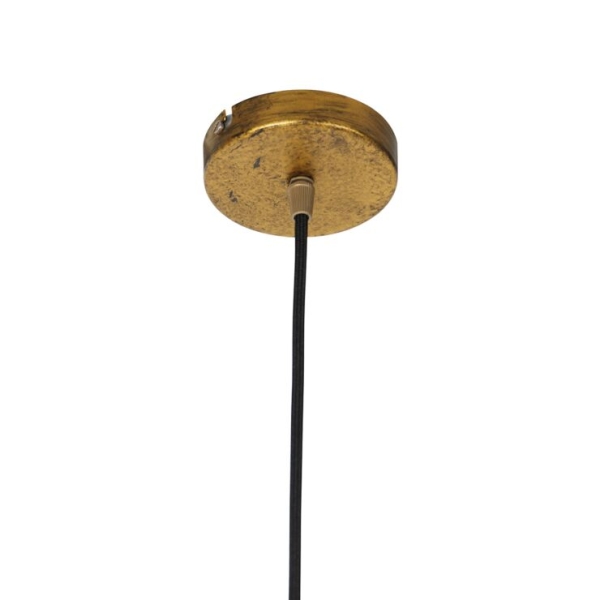 Vintage hanglamp antiek goud 50 cm - linden