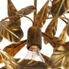 Vintage plafondlamp antiek goud 45 cm - linden