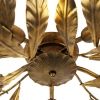 Vintage plafondlamp antiek goud 5-lichts - linden