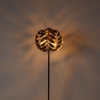Vintage vloerlamp antiek goud 45 cm 4-lichts - linden
