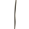 Vloerlamp staal met witte kap en verstelbare arm - ladas deluxe