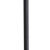 Vloerlamp zwart kap luipaard dessin 40 cm - parte