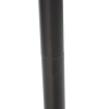 Vloerlamp zwart met granny frame kap 45 cm - classico