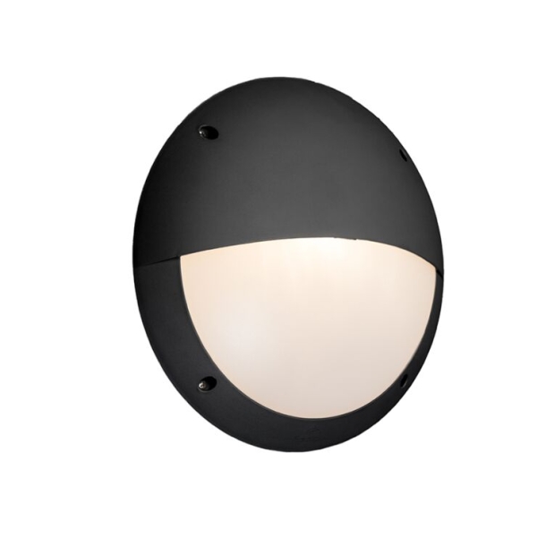 Wandlamp zwart ip65 - lucia