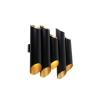 Wandlamp zwart met gouden binnenkant 10-lichts - Whistle