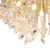 Klassieke plafondlamp goud/messing 35 cm - medusa
