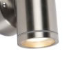 Moderne wandlamp staal 1-lichts ip55 - bashful
