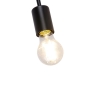 Moderne wandlamp zwart 15