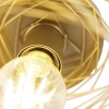 Design plafondlamp goud ovaal - sarella