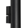 Moderne wandlamp zwart 2-lichts - jeana