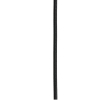 Art deco hanglamp zwart en smoke glas 3-lichts - pallon