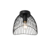 Design plafondlamp zwart 20cm - pua