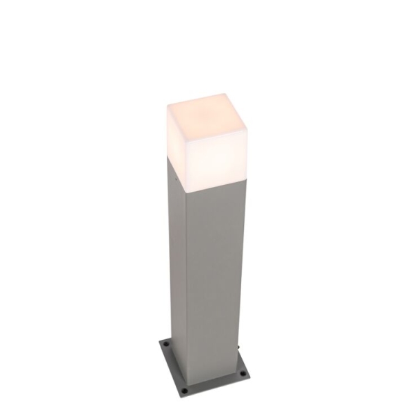 Moderne staande buitenlamp grijs 50 cm ip44 - denmark