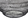Oosterse hanglamp zwart 60cm - nidum