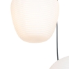Smart design hanglamp goud met opaal glas incl. 3 wifi a60 - hero