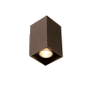 Moderne wandlamp donkerbrons vierkant 2-lichts - sandy