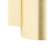 Smart wandlamp goud rond incl. 2 wifi gu10 - sandy