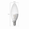 6x Philips Hue Kaars Wit&Kleur Amb. E14 5