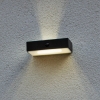 Lutec connect led buitenwandlamp op zonne-energie fadi