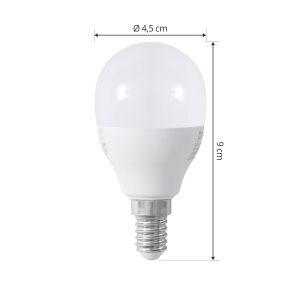 Prios Smart LED druppellamp E14 4
