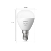 Philips hue white led druppellamp 2 x e14 5